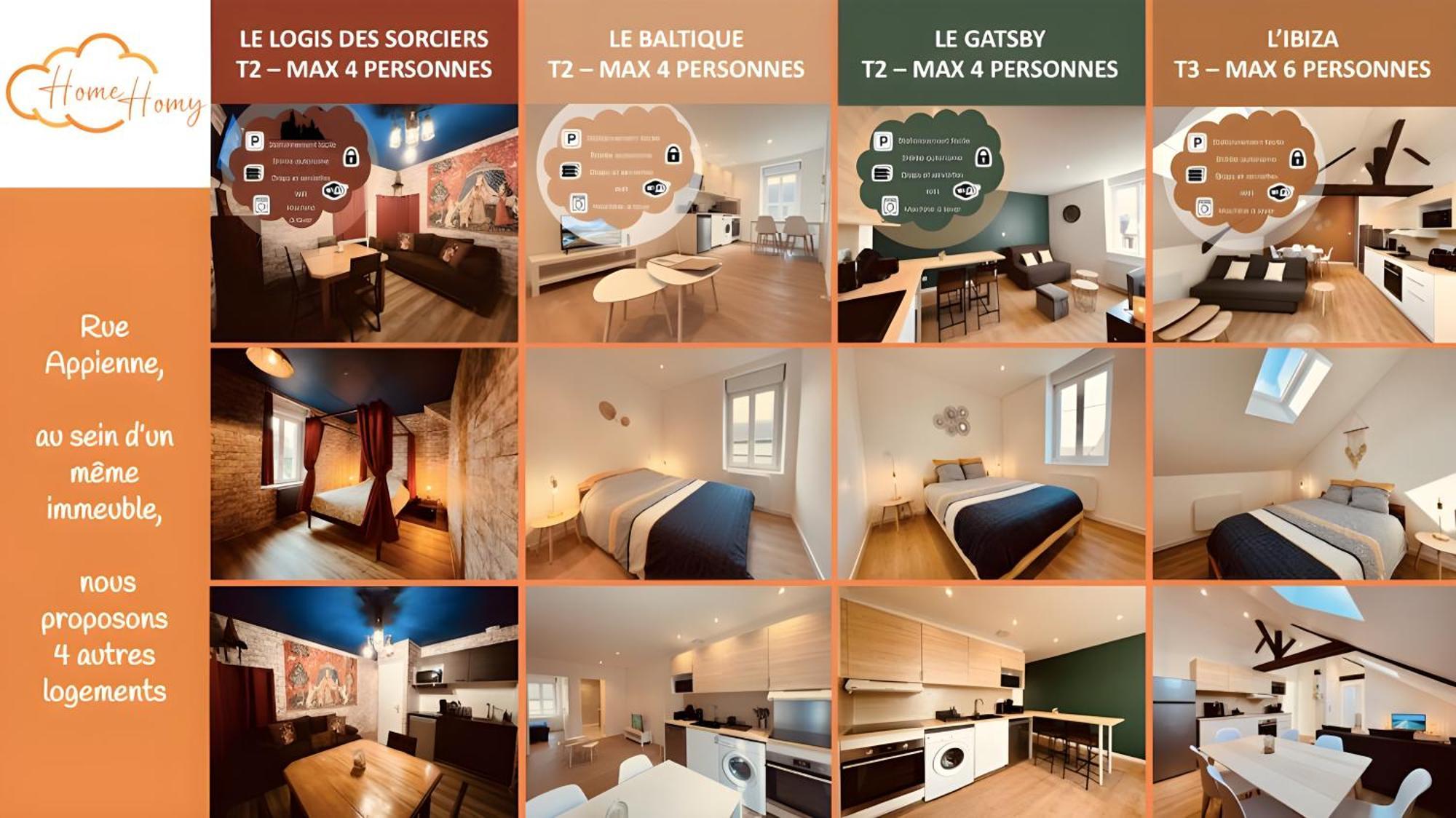 Le Golden Garden - Home Homy Монлюсон Екстер'єр фото